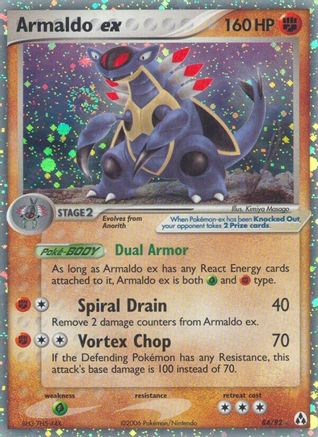 Legend Maker Armaldo ex - Holofoil - Ultra Rare