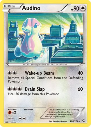 Dragons Exalted 108 Audino - Uncommon