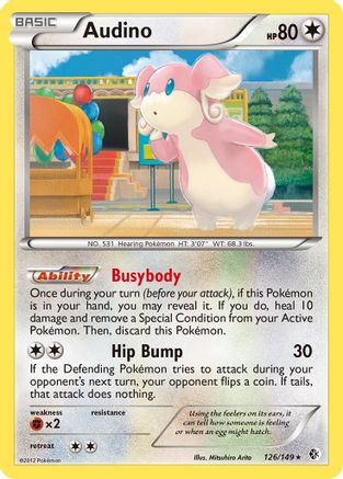 Boundaries Crossed 126 Audino - Rare