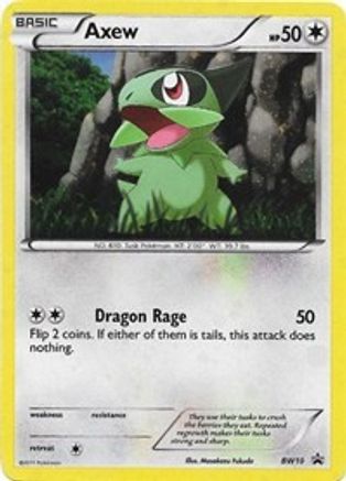Black and White Promos BW10 Axew - Holofoil - Promo