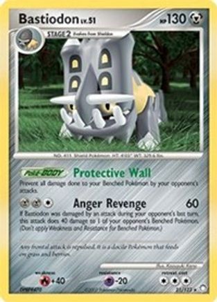 Deck Exclusives 021/123 Bastiodon - Holofoil - Holo Rare