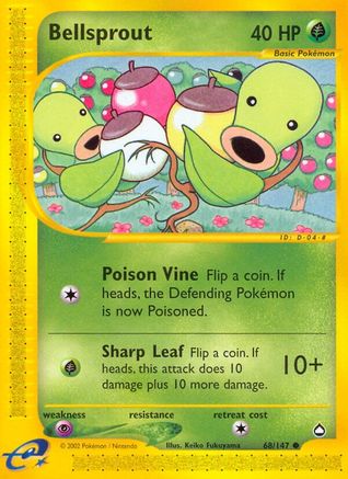 Aquapolis 068 Bellsprout (68) - Common