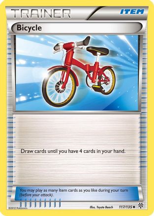 Plasma Storm 117/135 Bicycle - Reverse Holofoil - Uncommon