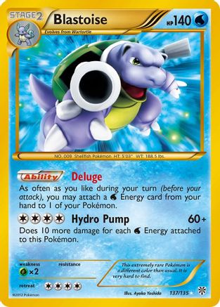 Plasma Storm 137 Blastoise - Holofoil - Secret Rare