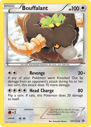 Legendary Treasures 107/113 Bouffalant - Uncommon
