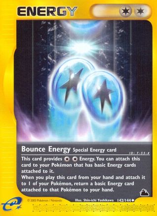 Skyridge 142 Bounce Energy - Uncommon