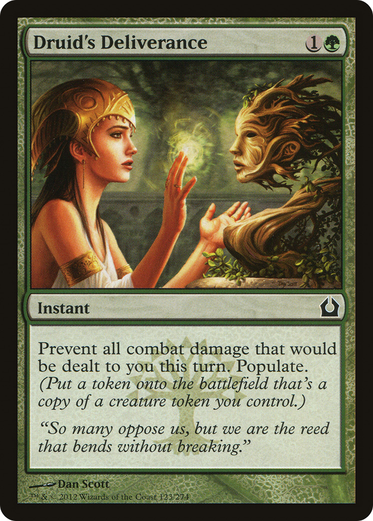 Return to Ravnica - (RTR-123) - Druid's Deliverance