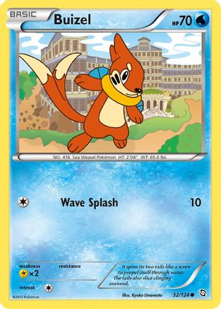 Dragons Exalted 032 Buizel - Common