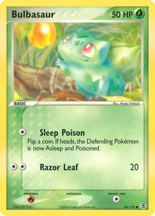 FireRed & LeafGreen 054/112 Bulbasaur - Common