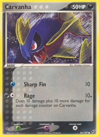 Deoxys 056 Carvanha - Common