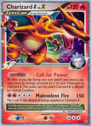Diamond and Pearl Promos DP45 Charizard G LV.X - Holofoil - Promo