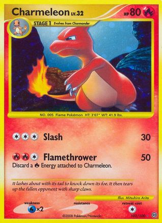 Stormfront Charmeleon - Holofoil - Secret Rare