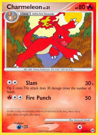 Arceus 035 Charmeleon - Uncommon