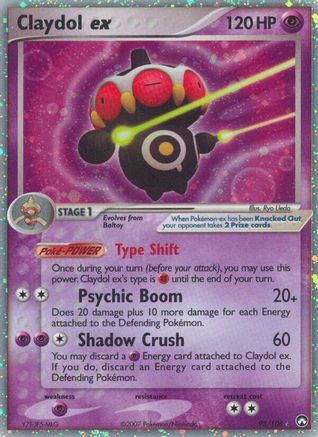 Power Keepers Claydol ex - Holofoil - Ultra Rare