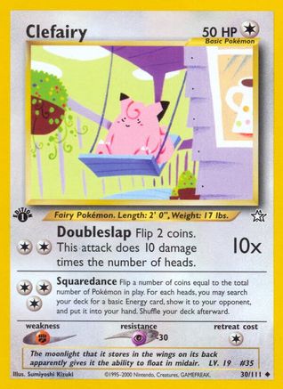 Neo Genesis 030/111 Clefairy - 1st Edition - Uncommon