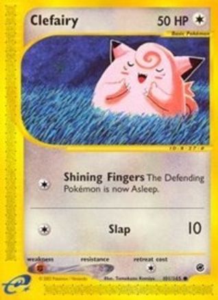 Expedition 101/165 Clefairy - Reverse Holofoil - Common