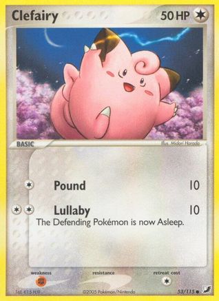 Unseen Forces 053/115 Clefairy - Reverse Holofoil - Common