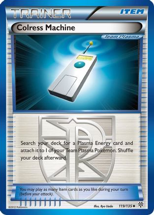 Plasma Storm 119/135 Colress Machine (Team Plasma) - Uncommon