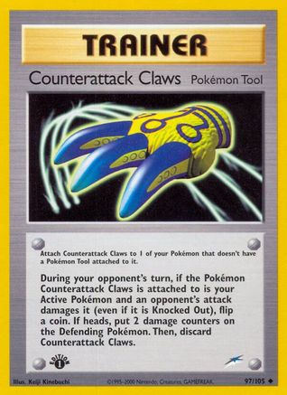 Neo Destiny 097/105 Counterattack Claws - 1st Edition - Uncommon