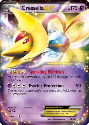 Boundaries Crossed 067 Cresselia EX - Holofoil - Ultra Rare