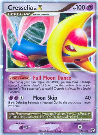 Great Encounters 103 Cresselia LV.X - Holofoil - Ultra Rare
