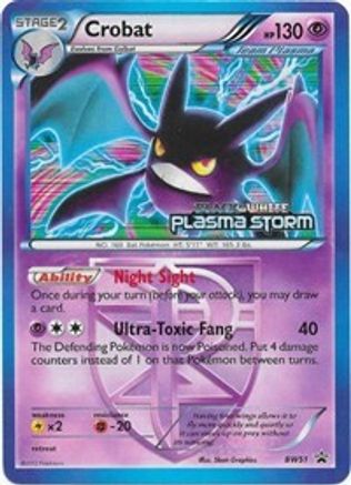 Black and White Promos BW51 Crobat - Holofoil - Promo