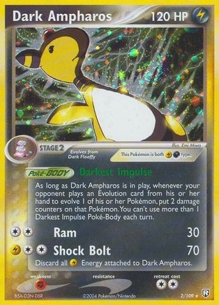 Team Rocket Returns 002 Dark Ampharos - Holo Rare
