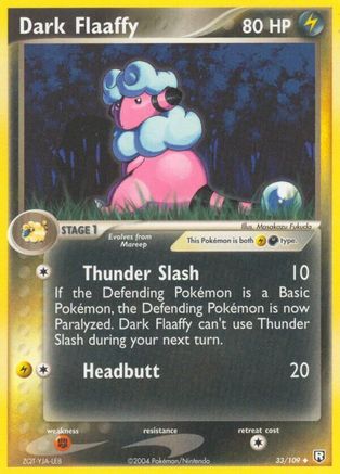 Team Rocket Returns 033 Dark Flaaffy - Uncommon