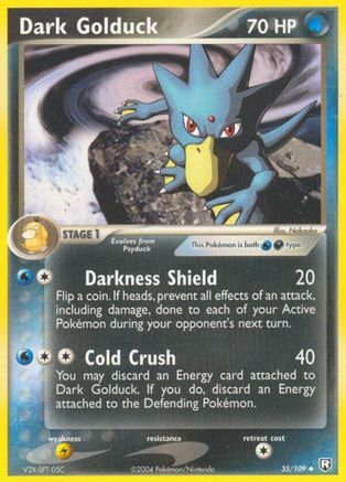 Team Rocket Returns 035 Dark Golduck - Reverse Holofoil - Uncommon