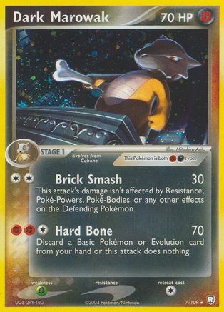 Team Rocket Returns 007 Dark Marowak - Reverse Holofoil - Holo Rare