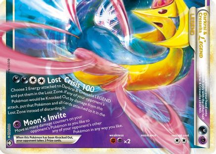 Triumphant Darkrai & Cresselia Legend (Bottom) - Holofoil - Ultra Rare