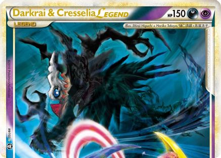 Triumphant 099 Darkrai & Cresselia Legend (Top) - Holofoil - Ultra Rare