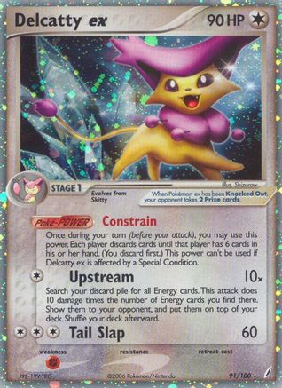 Crystal Guardians /100 Delcatty ex - Holofoil - Ultra Rare