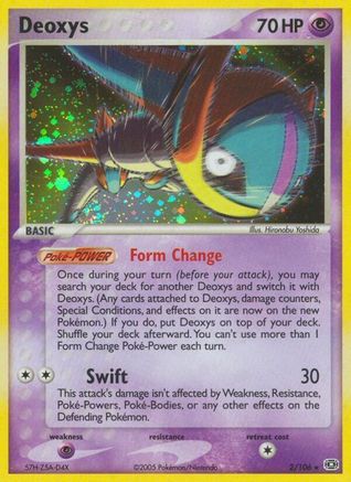 Emerald Deoxys (Speed Forme) - Holo Rare
