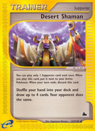 Skyridge 123 Desert Shaman - Uncommon