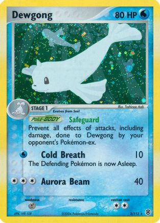 FireRed & LeafGreen Dewgong - Reverse Holofoil - Holo Rare