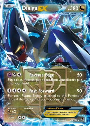 Plasma Blast 065 Dialga EX (Team Plasma) - Holofoil - Ultra Rare