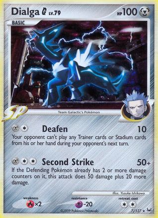 Platinum 007 Dialga G - Reverse Holofoil - Holo Rare