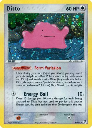 FireRed & LeafGreen Ditto - Holo Rare