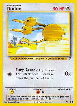 Legendary Collection 071/110 Doduo - Reverse Holofoil - Common