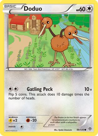 Plasma Storm 099 Doduo - Common