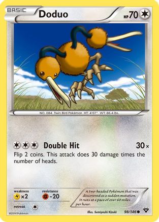 XY Base Set 098 Doduo - Common