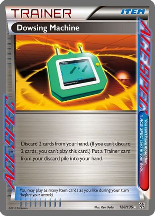 Plasma Storm 128 Dowsing Machine - Holofoil - Rare Ace