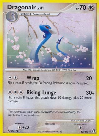 Legends Awakened 052 Dragonair - Reverse Holofoil - Uncommon