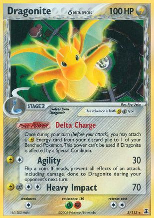 how rare are delta species pokemon cards 003 Dragonite (Delta Species) - Reverse Holofoil Listed With Mascot. Pack Options::Umbreon (Heavy) March of the Machine: PREPSERVICE