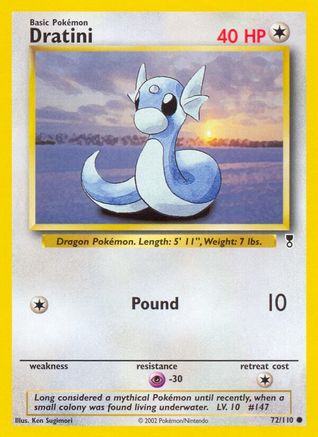 Legendary Collection 072/110 Dratini - Reverse Holofoil - Common