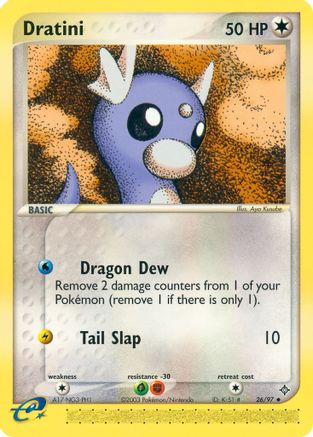 Dragon Dratini - Reverse Holofoil - Uncommon