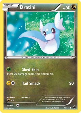 Plasma Freeze 081/116 Dratini - Common