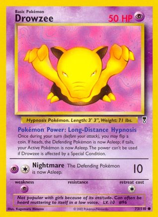 Legendary Collection 073 Drowzee - Common