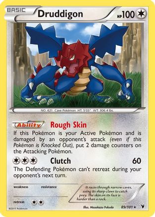 Noble Victories 089 Druddigon - Rare